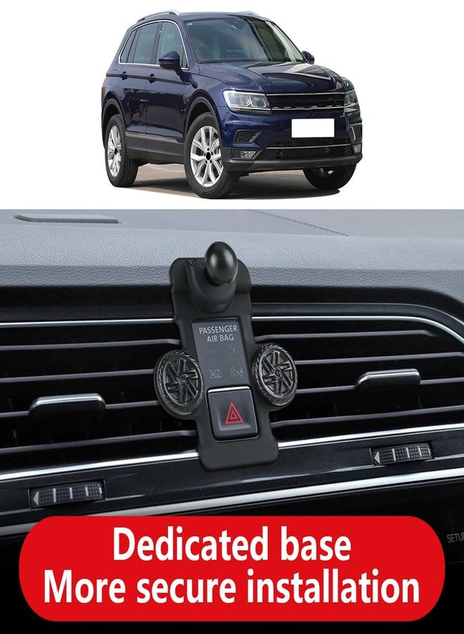 musttrue Car Phone Holder for VW Tiguan 2018 2019 2020 2021 2022 2023 2024 Auto Accessories Navigation Bracket Interior Decoration Mobile Cell Phone Mount case - Image 4