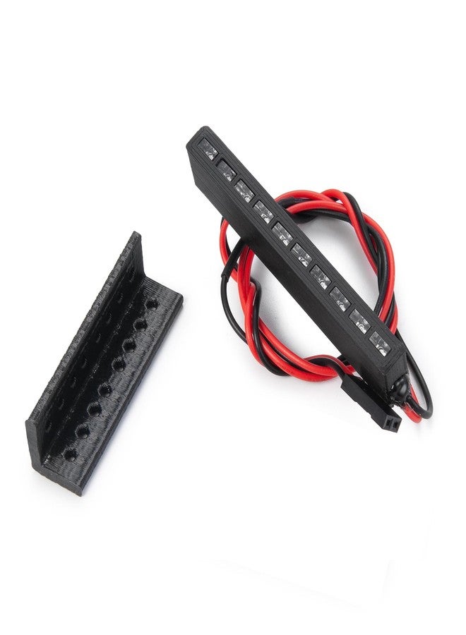 WEFEINO RC LED Lights 32mm 65mm RC Brake Light Stop Lamp for 1/10 RC Crawler Axial SCX10 90046 Wraith RR10 TRX4 D90 (65mm-Red) - Image 3