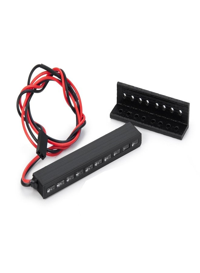 WEFEINO RC LED Lights 32mm 65mm RC Brake Light Stop Lamp for 1/10 RC Crawler Axial SCX10 90046 Wraith RR10 TRX4 D90 (65mm-Red) - Image 4