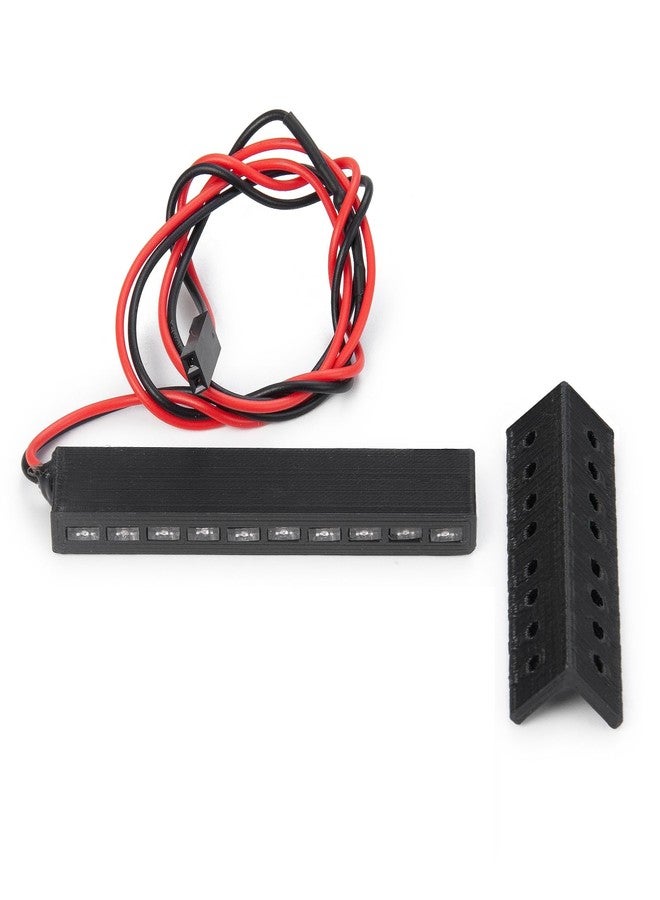 WEFEINO RC LED Lights 32mm 65mm RC Brake Light Stop Lamp for 1/10 RC Crawler Axial SCX10 90046 Wraith RR10 TRX4 D90 (65mm-Red) - Image 5