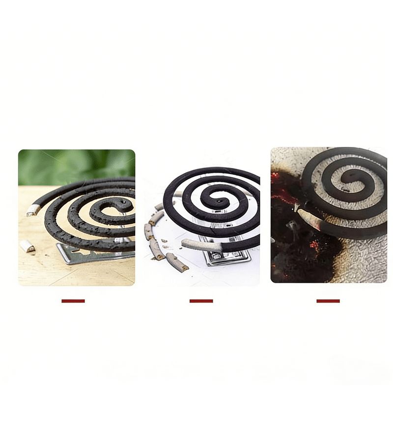 Green Rust Proof Mosquito Coil Burner Holder Incense Tray - Image 5