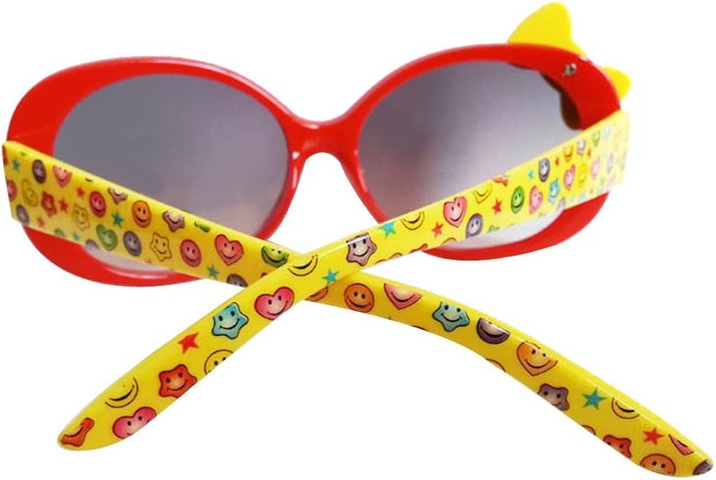 klarako 2Pcs Stylish Child Kids Girls Children Goggles Anti-UV400 Sunglasses - Image 3