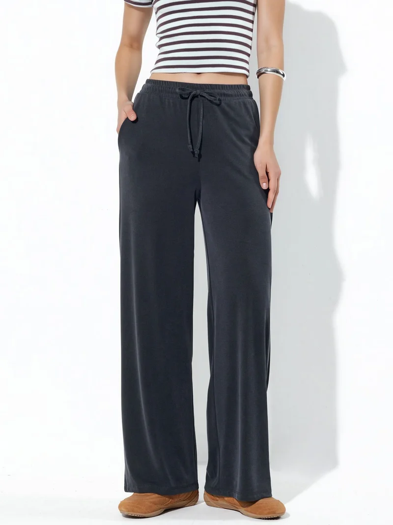 بوسيم BUSEM Women's Straight-leg Jersey Joggers