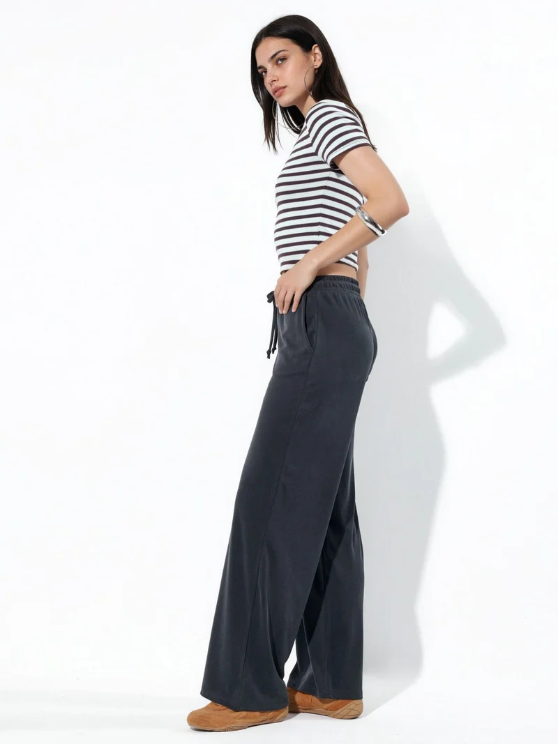 بوسيم BUSEM Women's Straight-leg Jersey Joggers