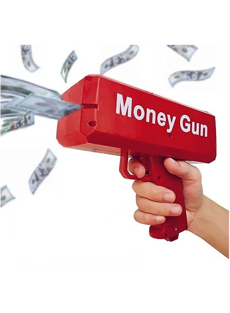 PROMASS Money Gun Toy - Novelty Cash Shooter for Pretend Money Paper Playing Toy Gun - Image 1