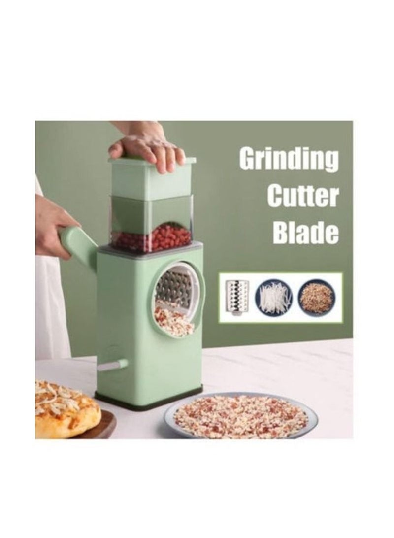 ACLIX 3 In 1 Shredder Slicer Grinder Salad Maker Machine With Stainless Steel Roller Blades - Image 2