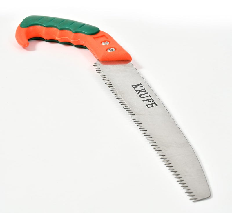 KRUFE 10 Inch Pruning Saw (Aari) - Professional Grade Hand Saw for Effortless Tree Pruning, Gardening, and Landscaping - Razor Sharp Blade, Comfortable Grip Handle - Ideal for Cutting Branches, Shrubs - Image 2