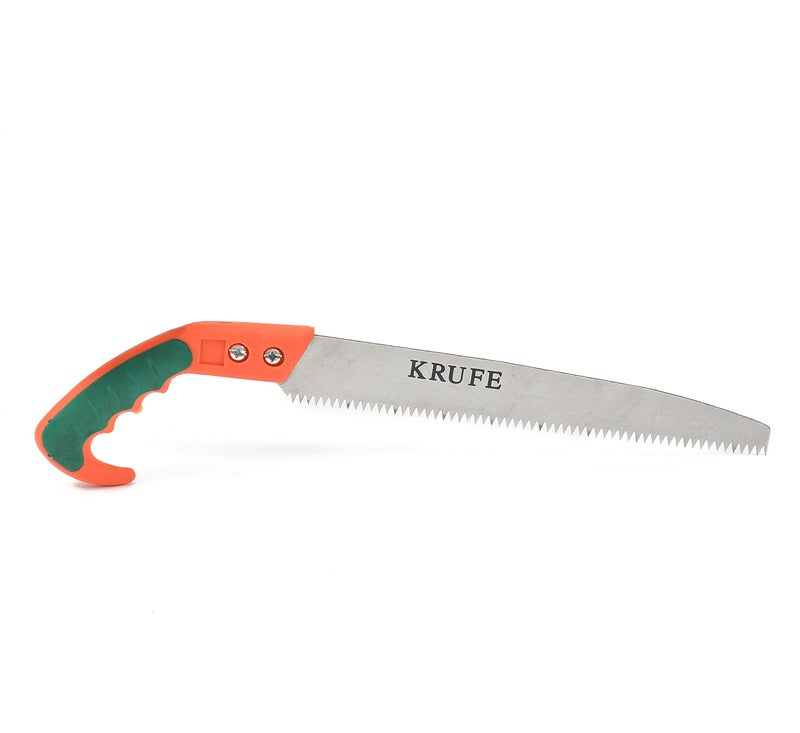 KRUFE 10 Inch Pruning Saw (Aari) - Professional Grade Hand Saw for Effortless Tree Pruning, Gardening, and Landscaping - Razor Sharp Blade, Comfortable Grip Handle - Ideal for Cutting Branches, Shrubs - Image 3
