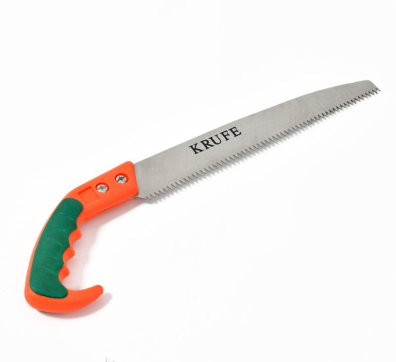 KRUFE 10 Inch Pruning Saw (Aari) - Professional Grade Hand Saw for Effortless Tree Pruning, Gardening, and Landscaping - Razor Sharp Blade, Comfortable Grip Handle - Ideal for Cutting Branches, Shrubs - Image 5