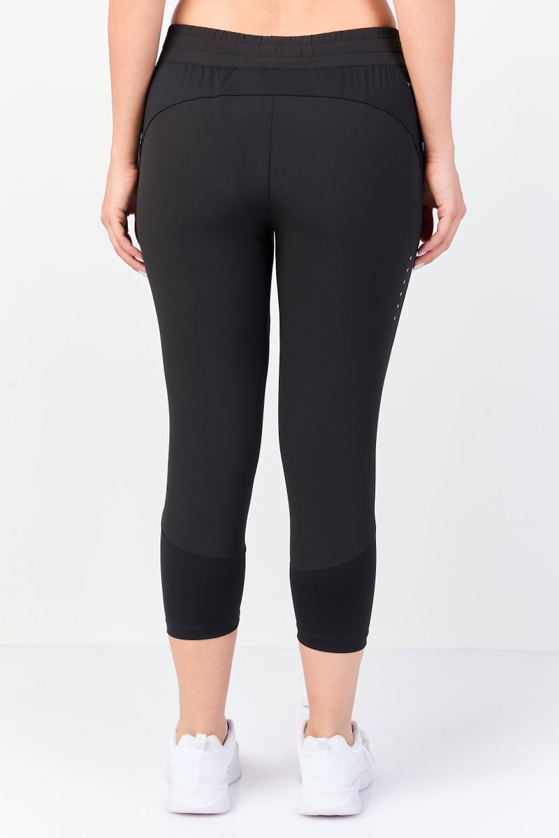 Nike Women Dri-Fit Running Pants, Black - Image 2