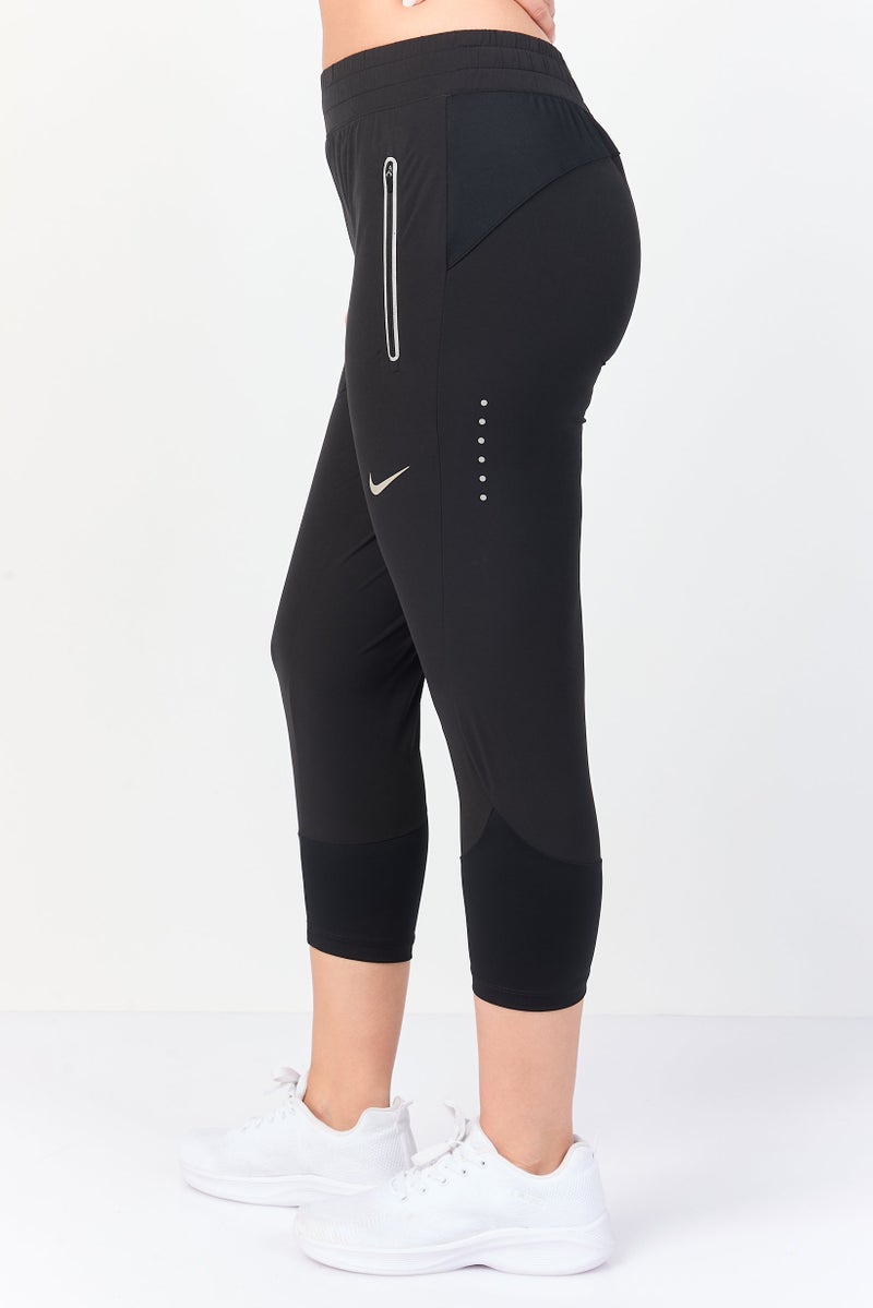 Nike Women Dri-Fit Running Pants, Black - Image 3