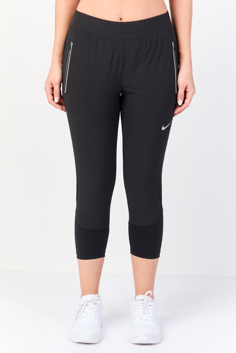 Nike Women Dri-Fit Running Pants, Black - Image 1