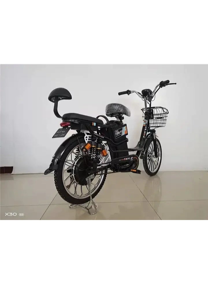 48V Electric Bike for Adults, 60 km/h Speed, 40 km Range, 20-Inch Wheels, 150 kg Load Capacity - Image 2
