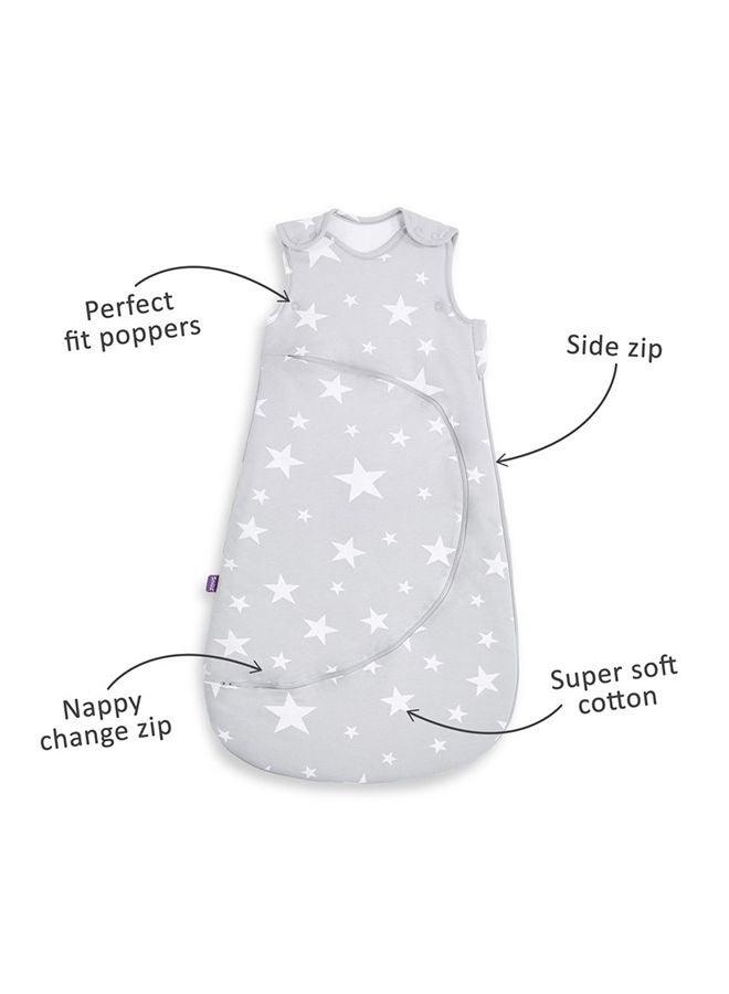 Snuz Pouch Baby Sleeping Bag With Zip For Easy Nappy Changing From 0-6 Months, 2.5 Tog  - Image 2