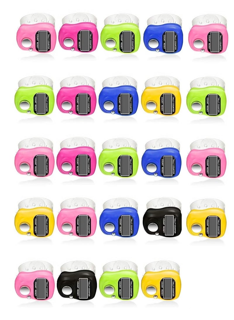 Generic Mini Electronic Finger Counter in Multiple Colors - LCD Display, 24 Segments  - Image 1