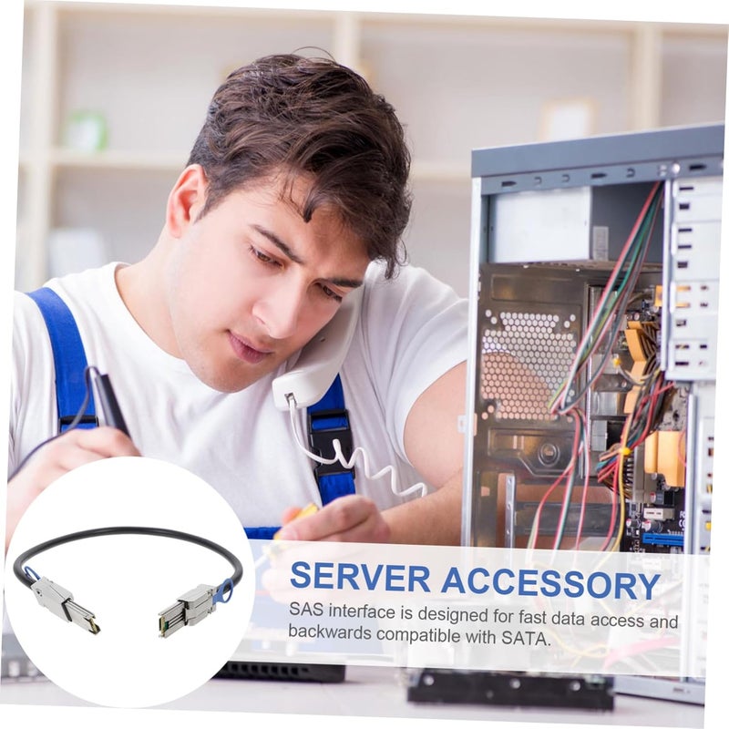 Internal Mini SAS Sff-8088 26 Pin Cable 0.5m High-Speed Server Data Storage Cord for Internal Mini SAS Systems - Image 5