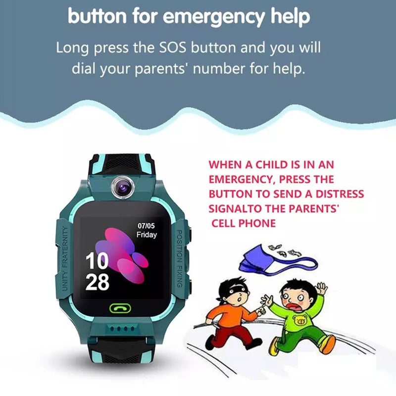 Q19 Kids Smart Watch Intelligent Games Remote Photography SOS Emergency Help Smart Watch - Image 3