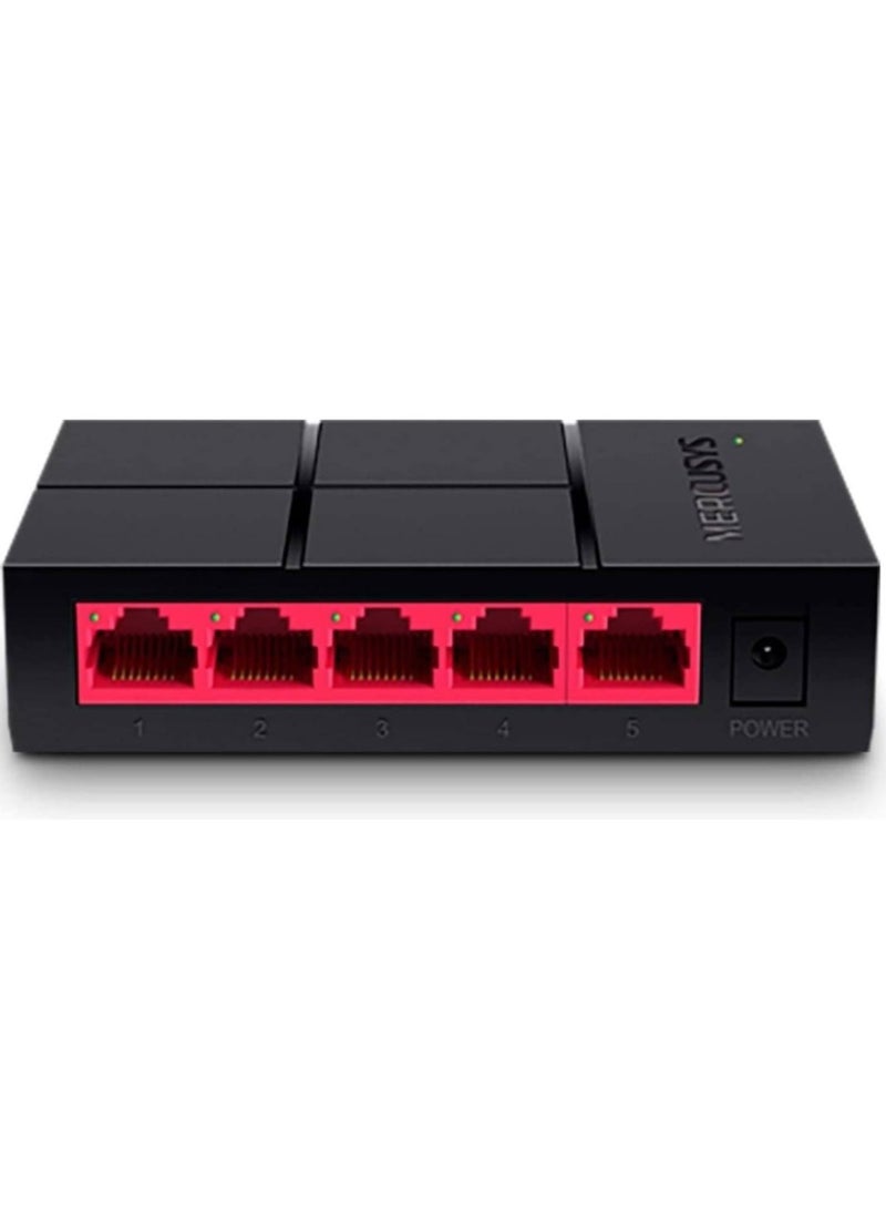 ماركة غير محددة MERCUSYS 5-Port Gigabit Ethernet Switch/Hub  - Image 1