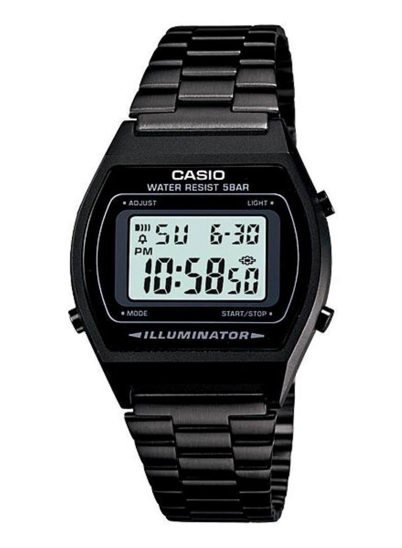 CASIO ساعة يد رقمية عتيقة للجنسين B640WB-1ADF