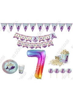 Best Party Mermaid Concept Birthday Decoration Set 7 Years Old - pzsku/Z1C7958487371BBE51EC3Z/45/_/1737346515/9e57abad-daec-4a3b-9779-43a04ec32734