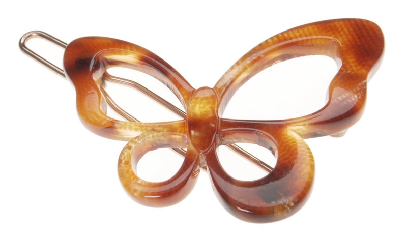 France Luxe Small Cutout Butterfly Tige Boule Barrette - Africa - Image 1