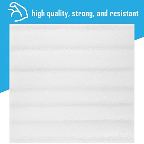 DAT 100 Pack Foam Sheets, DAT 12" x 12", 1/16" Thickness, Foam Wrap Cushioning Material, Moving Supplies for Packing Storage and Shipping - Image 4