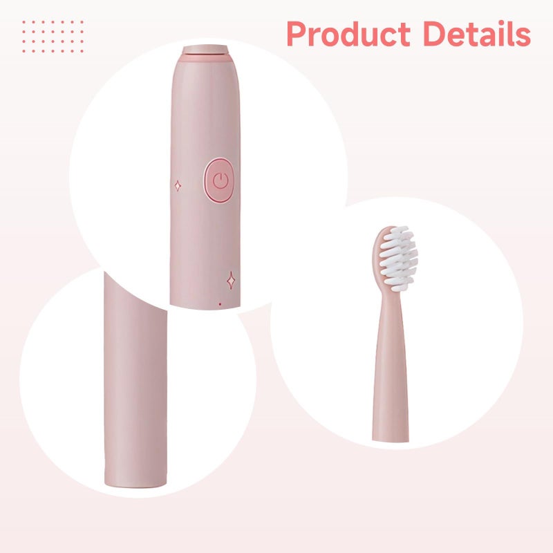 Kids Electric Toothbrush USB Rechargeable Waterproof 3 Modes Soft Bristles Fun Animal Design - Image 4