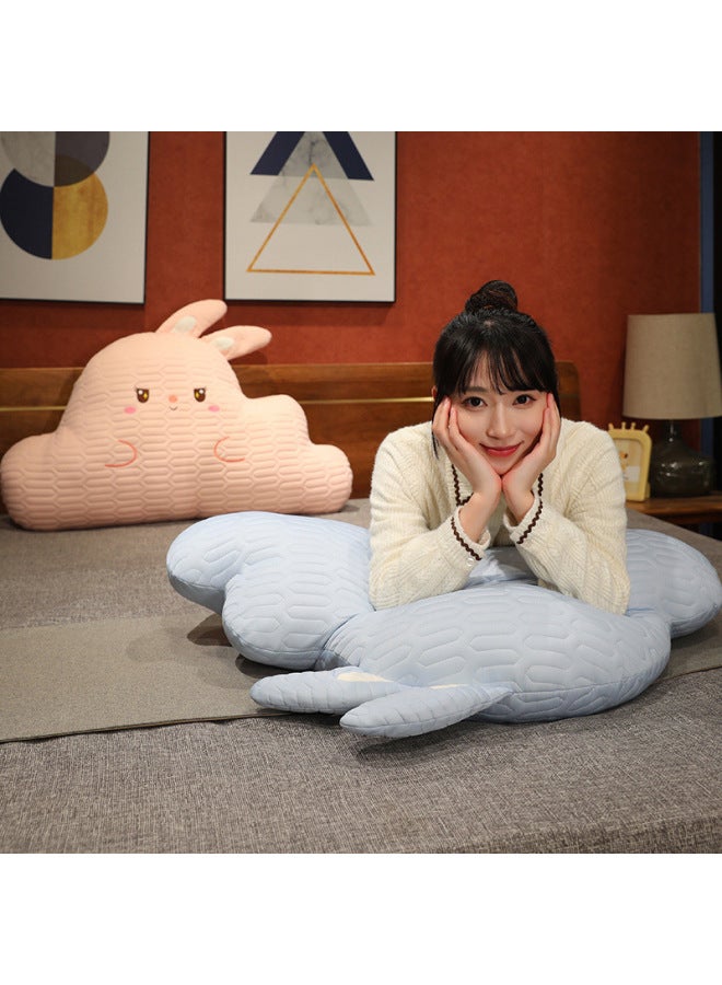 Pillow Cloud Pillow Children Pillow Home Travel Support A Generation Of Hair-Color:Pink-Height:70*35 - Image 2