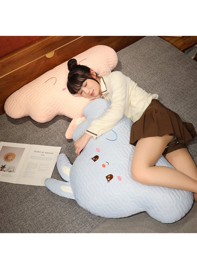 Pillow Cloud Pillow Children Pillow Home Travel Support A Generation Of Hair-Color:Pink-Height:70*35 - Image 5
