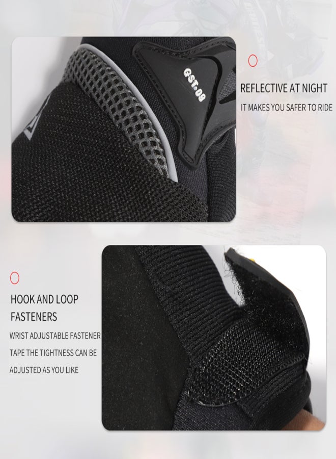 BSDDP Motorcycle Riding Gloves Anti-slip Off-road Four Seasons Outdoor Mountaineering Touch Screen Gloves - Image 3