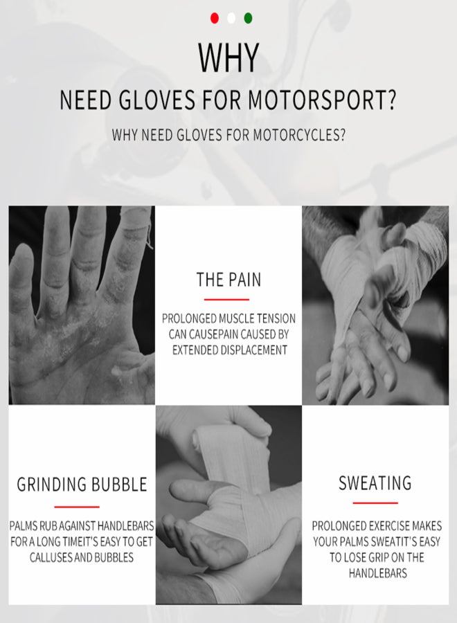 BSDDP Motorcycle Riding Gloves Anti-slip Off-road Four Seasons Outdoor Mountaineering Touch Screen Gloves - Image 5