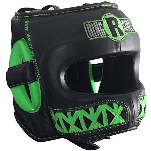 Ringside Youth Face Saver Headgear, Black, Large - Image 2