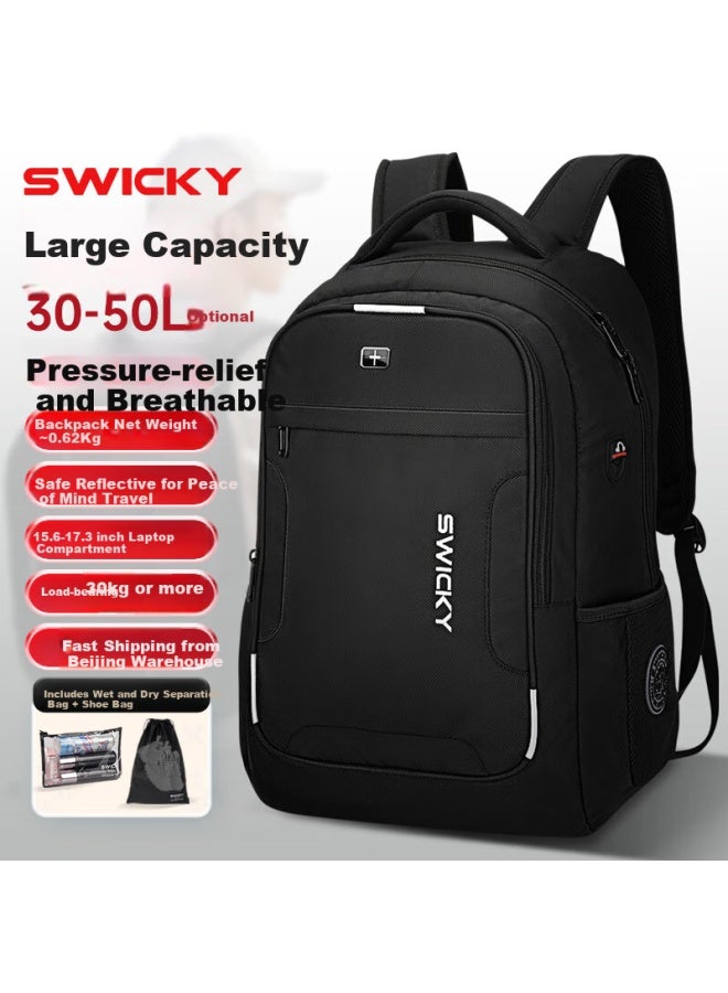 Swicky Backpack Large Capacity For Men And Women, High School And College Students, Outdoor Casual Business Travel Laptop Bag - Image 1