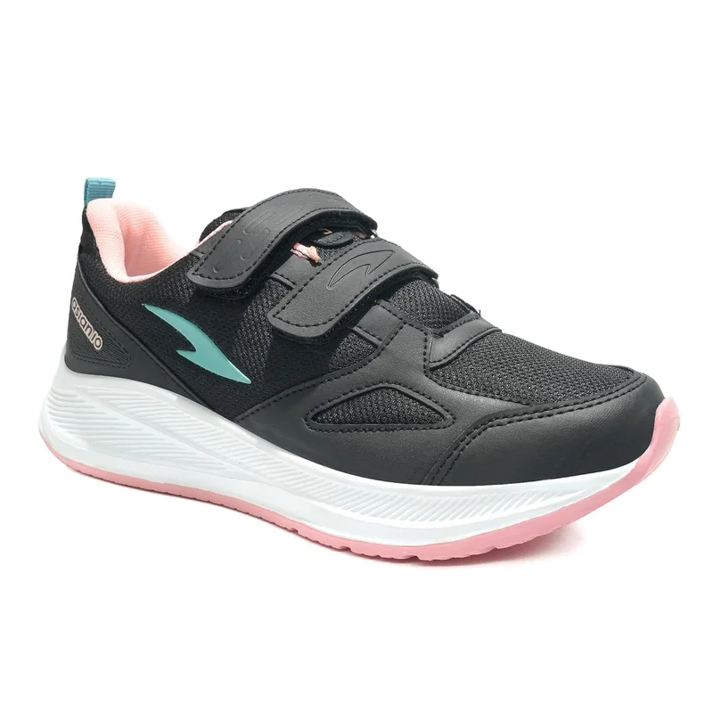Asian Black Peach Sneakers for Girls