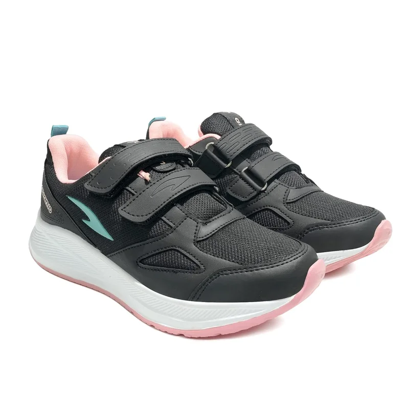 Asian Black Peach Sneakers for Girls