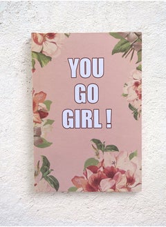 Noota NOOTA YOU GO GIRL A5 HARDCOVER NOTEBOOK 100 LINED PAGES  - Image 1