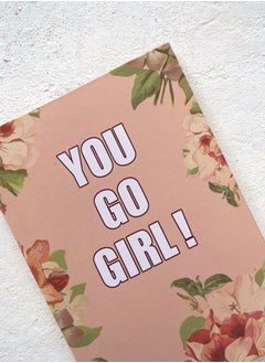 Noota NOOTA YOU GO GIRL A5 HARDCOVER NOTEBOOK 100 LINED PAGES  - Image 2