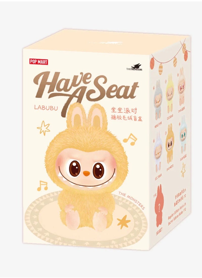 LABUBU 100% Authentic Labubu – The Monsters Have a Seat Series | Surprise Vinyl Plush Blind Box  - Image 1