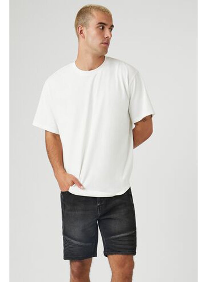 FOREVER 21 شورت جينز للدراجات النارية  - Image 2
