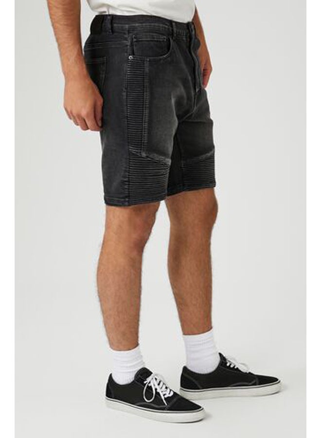 FOREVER 21 شورت جينز للدراجات النارية  - Image 4