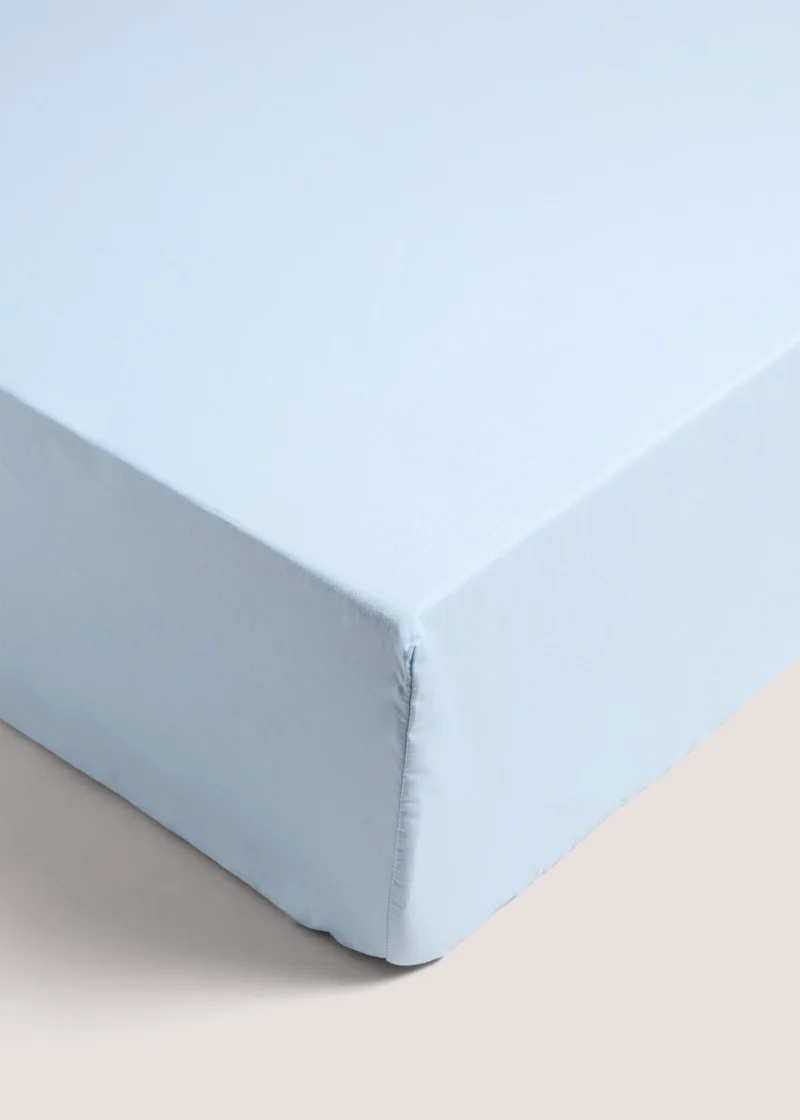 Matalan Blue Deep Fit Bed Sheet