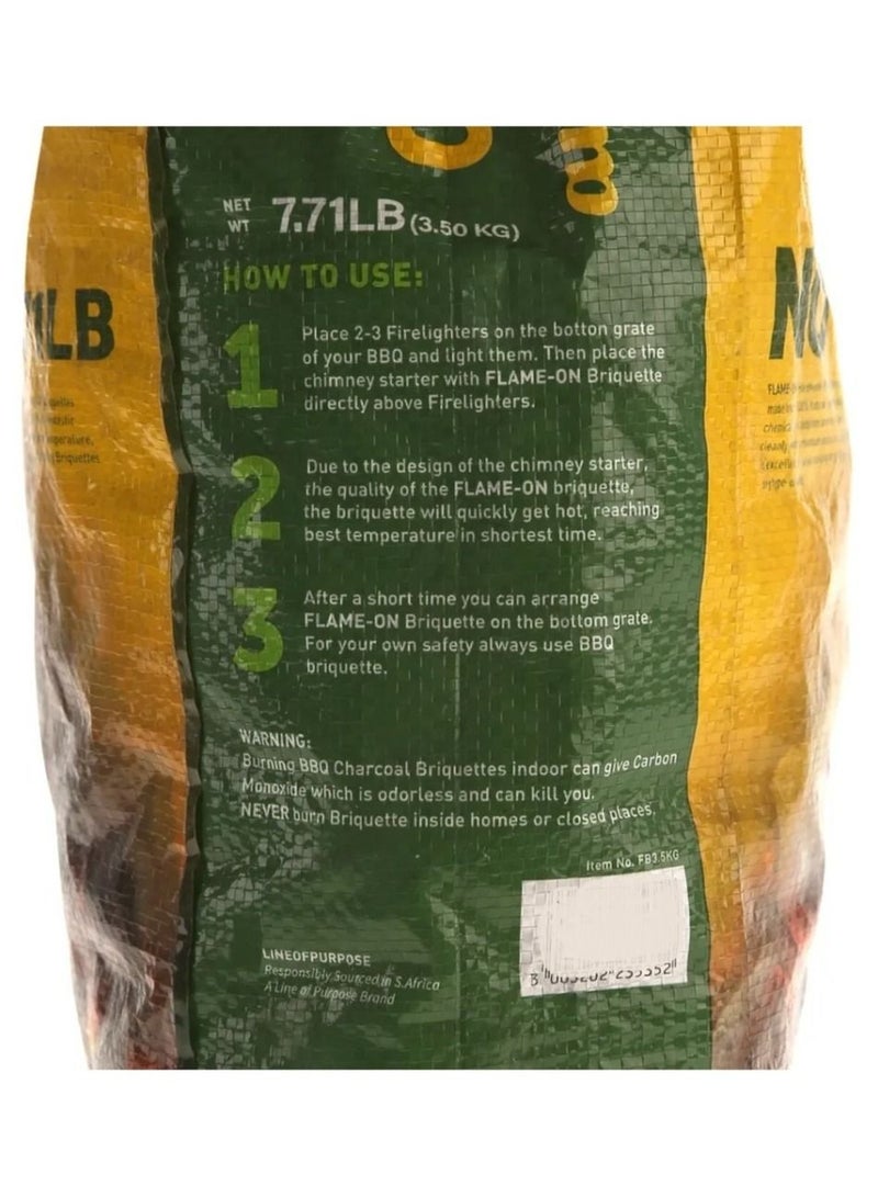 فلايم-أون فحم خشب صلب 3.5 كجم - Image 3