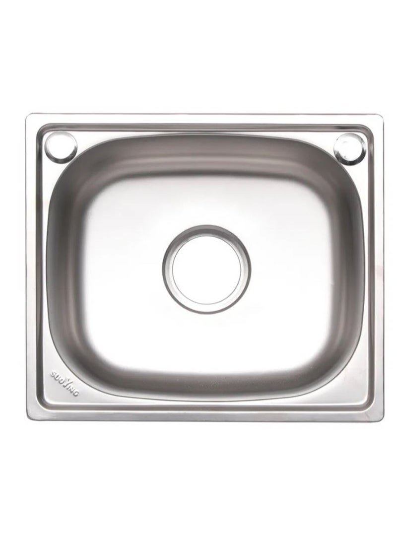 100% حوض كبير 62*45 مربع 2 فتحة خلاط بالصرف ومدفع المية - Image 3