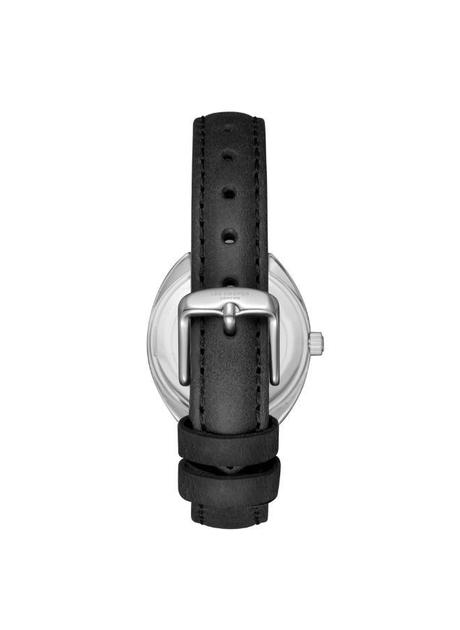 Lee Cooper Lee Cooper Women's Watch, Analog Display and Leather Strap - LC07988.331, Black  - Image 2