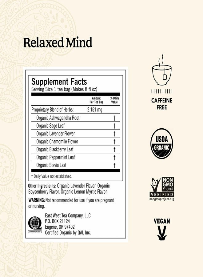 Yogi Tea Stress Relief & Relaxation Variety Sampler - 16 Bags per Pack (5 Packs) - Organic Relaxing Tea Sampler Set - Calming, Comforting Chamomile, Relaxed Mind & More - Image 5