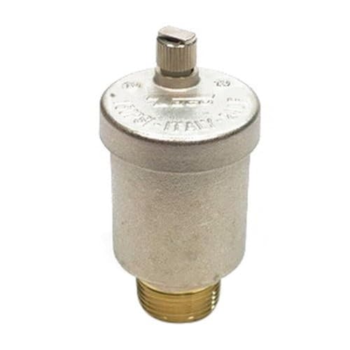 Taco 418 Hy-Vent 1/2" Female x 3/4" Male Float Style Automatic Air Vent, 150 psi - Image 1