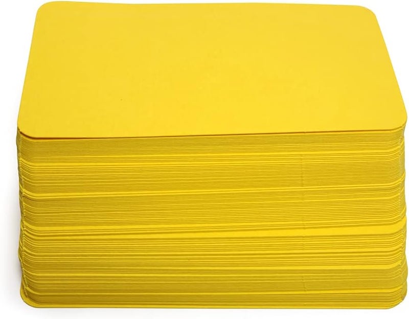 PPAPPAPPIYO 3.5x2 Blank color index cards (100) Paper - Blank (yellow) - Image 5