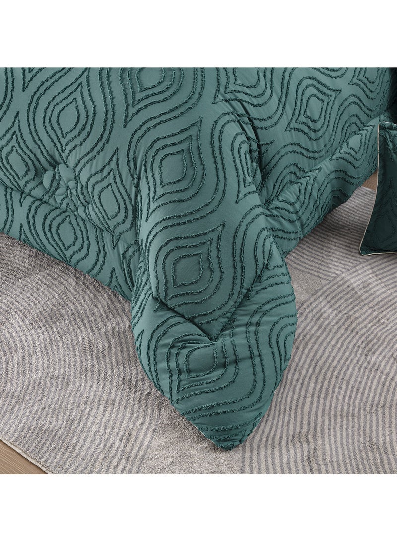 Hi homey Comforter Set- Bed in a Bag 8 Pieces set All Season Bedding Sets with Comforter & Luxurious Microfiber Fabric comforter set  - Image 3