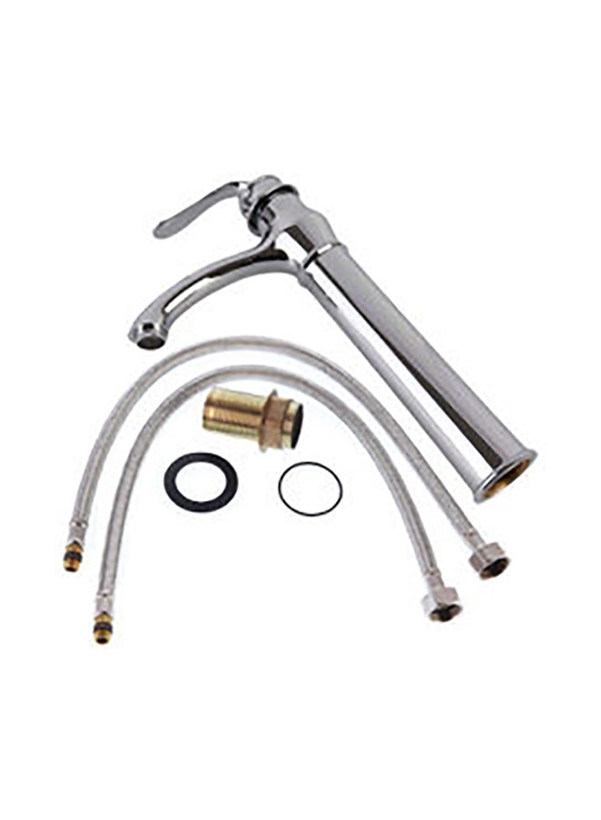 Basin Mixer With Accessories Silver 33x17x4cm - Image 5