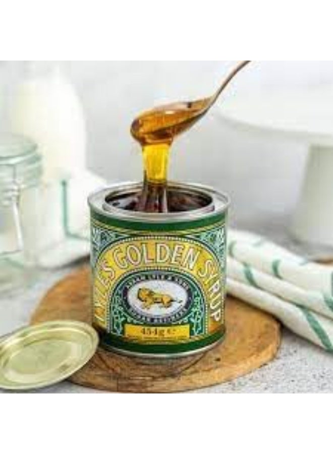 Golden Lyle's Golden Syrup, 454g | Premium Cane Sugar Syrup for Baking, Desserts & Toppings – Rich Taste & Smooth Texture - Image 3
